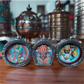 佐青寺加加过 手绘擦擦佛无比殊胜