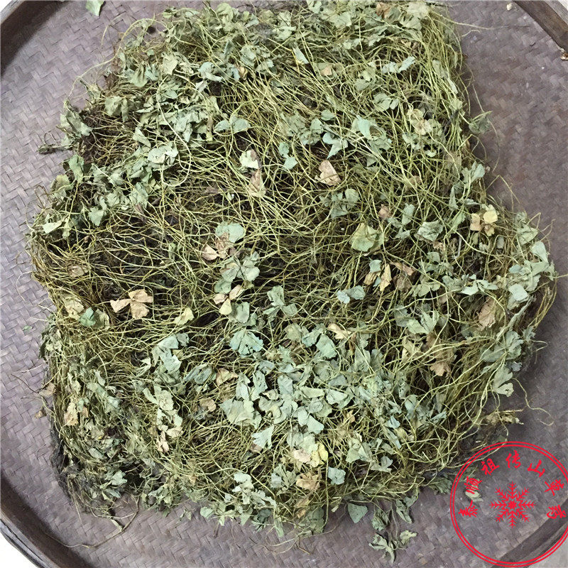 中草药野生苹田字草破铜钱草水铜钱四瓣莲船水莲莲四叶草干100g