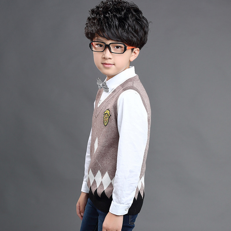 Gilet fille en cachemire - Ref 2071672 Image 4