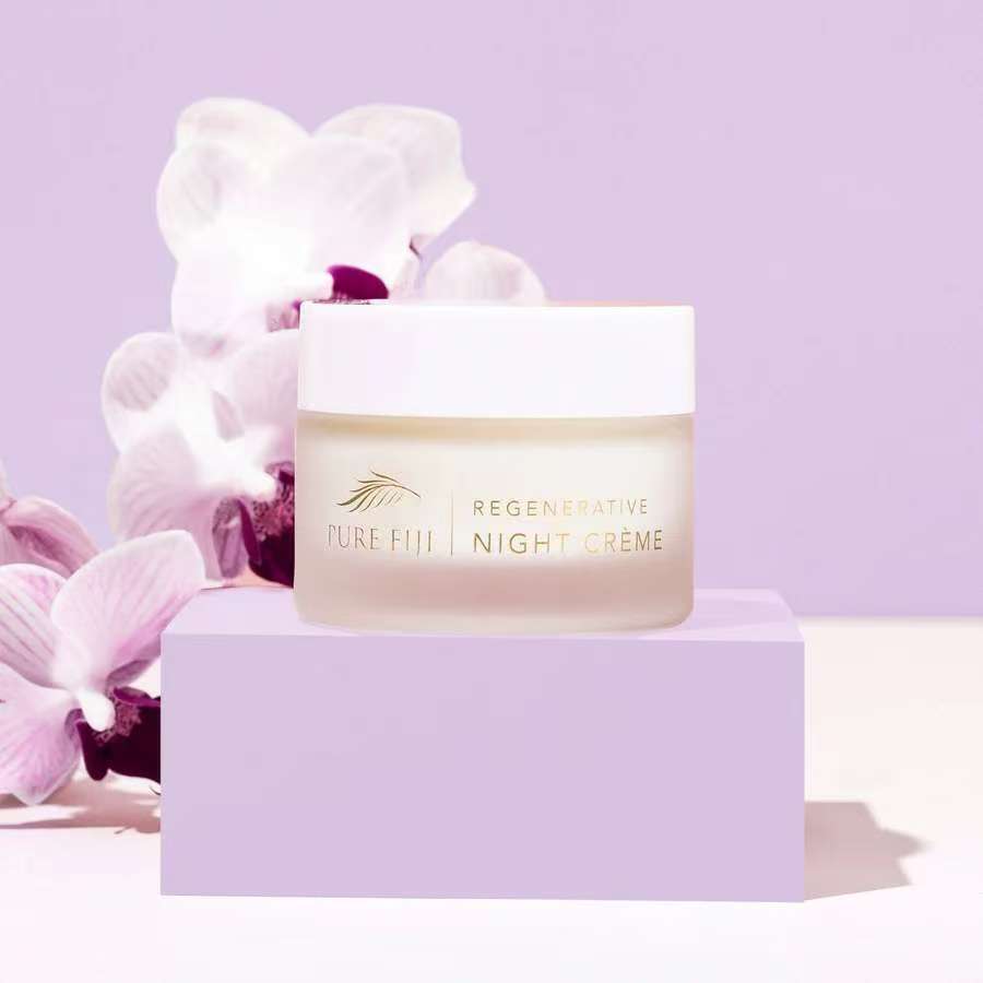 purefiji斐济原装正品深层滋润保湿紧致抗衰可再生晚霜50ml新款