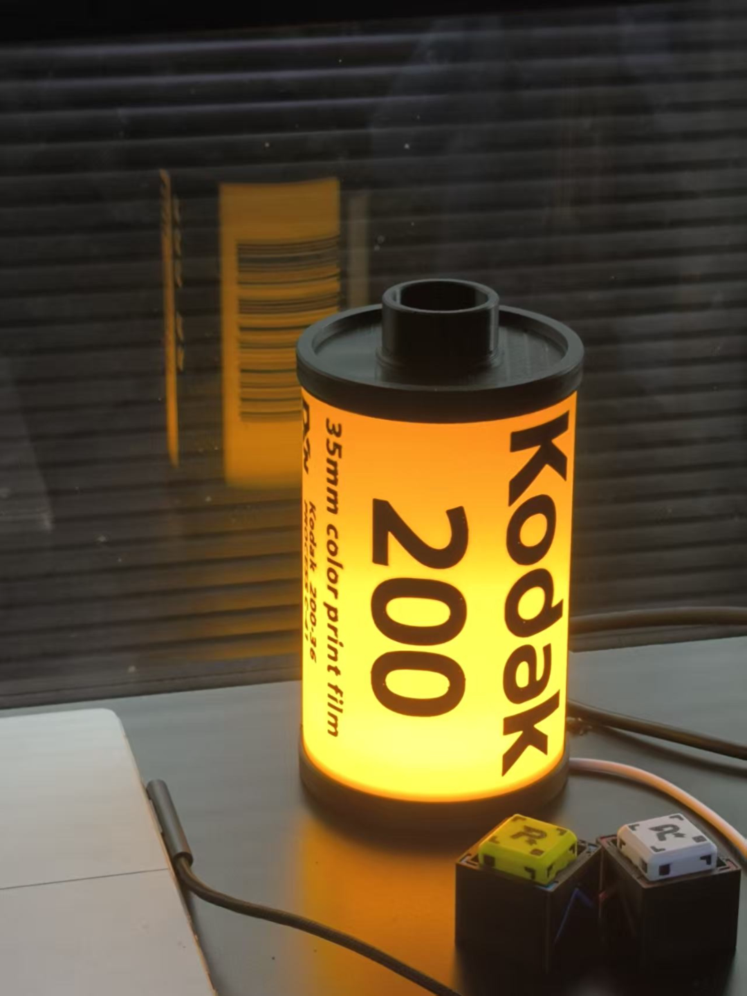复古Kodak 200 Film Lamp胶片灯储物盒胶卷造型小夜灯菲林摆件图片