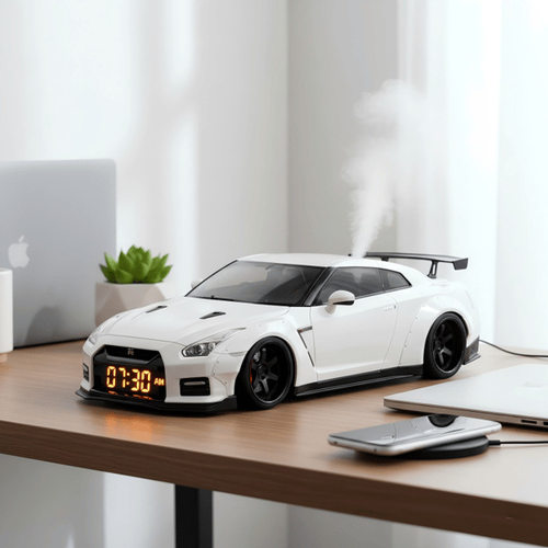 超级跑车报警led闹钟逼真的引擎和光效Hypercar Alarm Clock