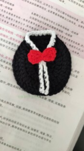 量身定制小西装造型乌龟衣服纯手工钩编乌龟马甲背心宠物小乌龟