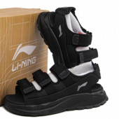 休闲凉鞋 2025新款 SOFT 李宁男女同款 COCA柔软舒适透气凉鞋 AGUV001