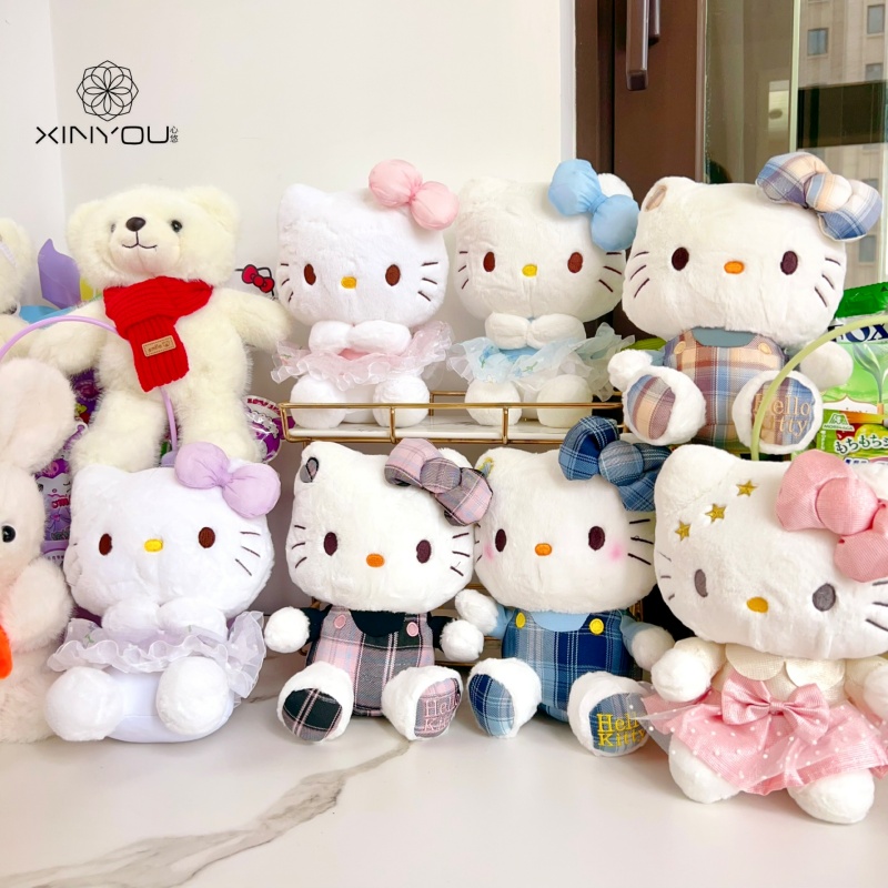 心悠儿童节大娃娃KT猫毛绒玩具