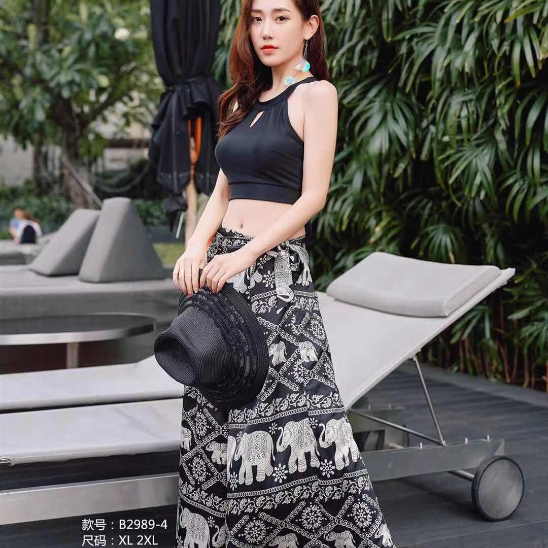 泳衣女三件套韩国小香风游泳衣性感比基尼2018新款沙滩裙分体泳装