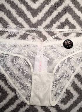 119元5条6ixty8ight专柜正品黑蕾丝高腰镂空三角内裤 底裤PT14061