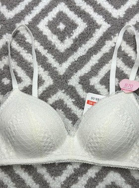 断码特价6ixty8ight无钢圈三角杯聚拢型蕾丝性感内衣 文胸BR13373