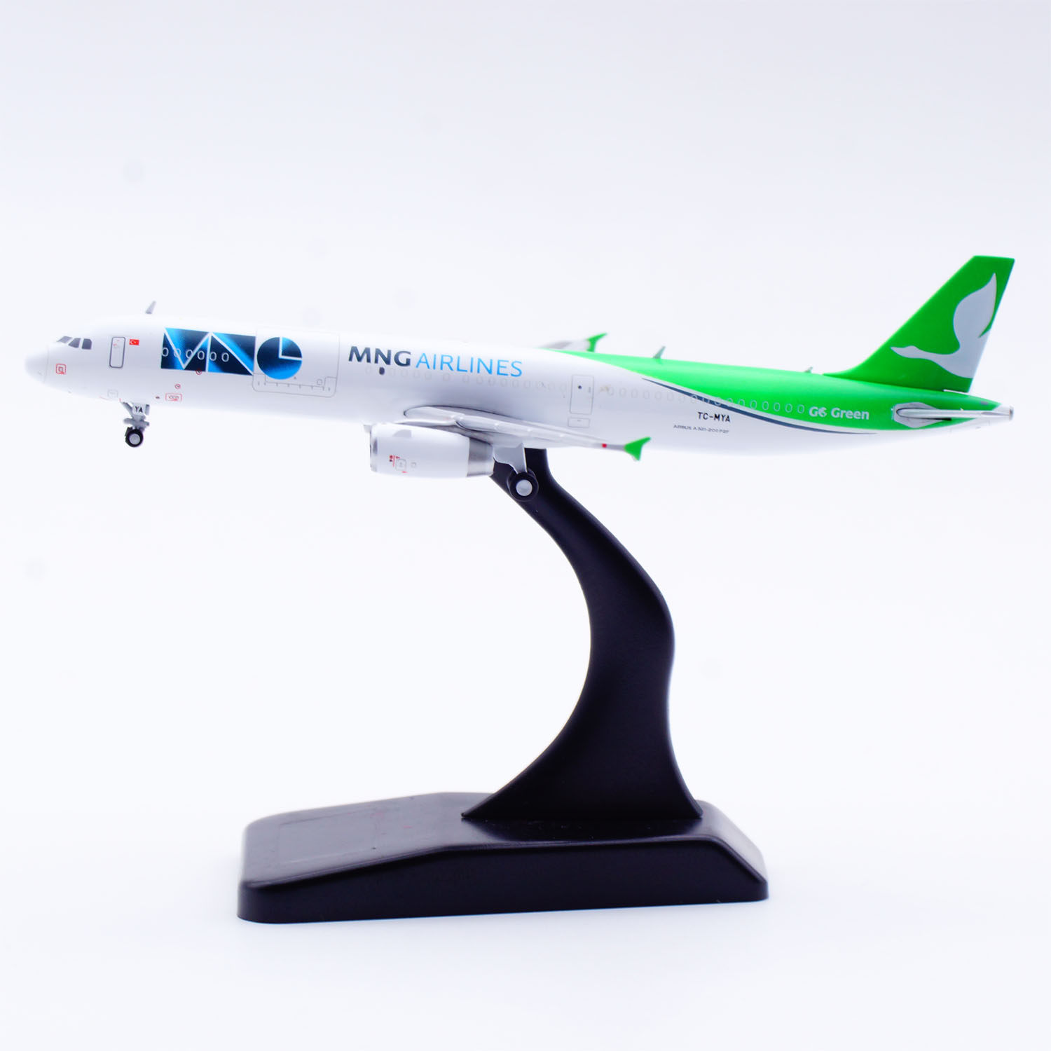 土耳其MNG航空空客321合金模型