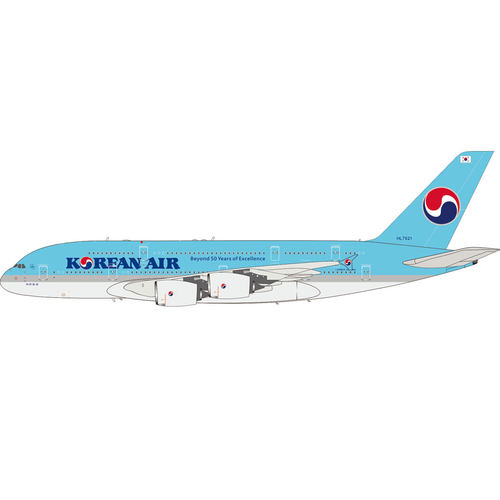 大韩航空空客A380HL7621模型