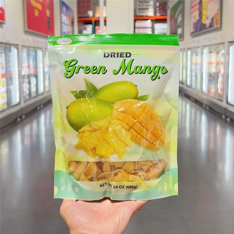 开市客代购泰国进口青皮芒果干680g蜜钱果脯水果干办公室小零食
