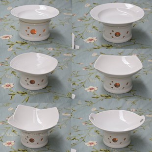 陶瓷蜡烛加热餐具暖菜明炉温菜炉套创意盘子酒店热菜炖菜深盘促销