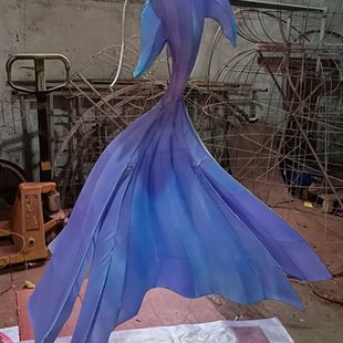 豫园鱼灯网红鱼灯春节花灯铁艺节日装美称金鱼鲤鱼灯笼