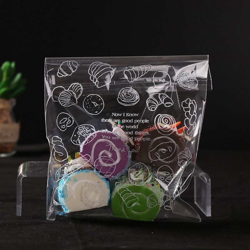 面包袋子自封袋零食蛋糕透明塑料