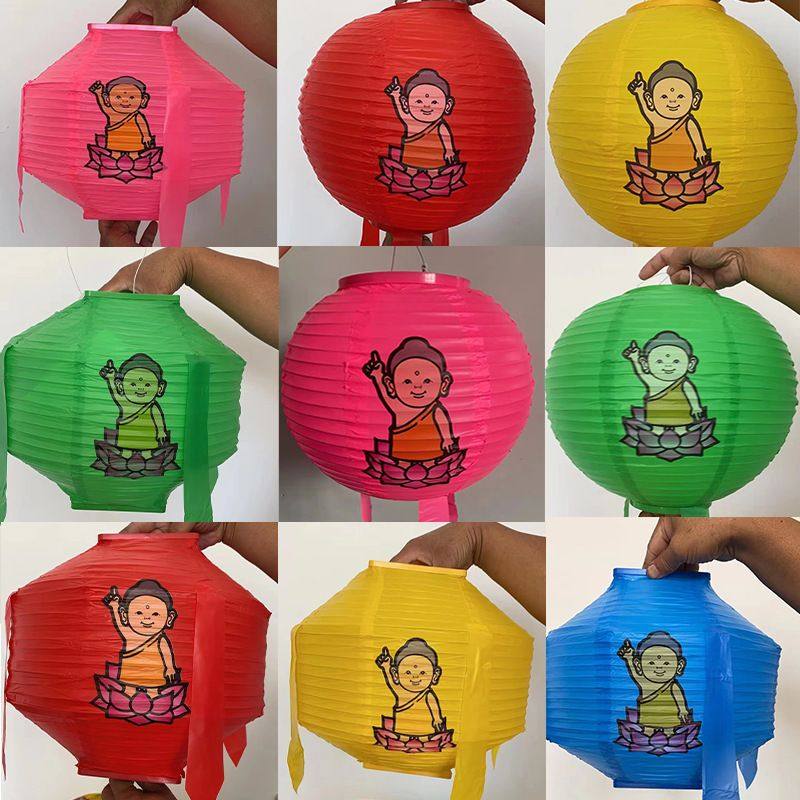 彩色灯笼中秋挂饰0121