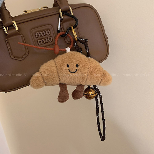 牛角包铃铛登山绳包包挂件