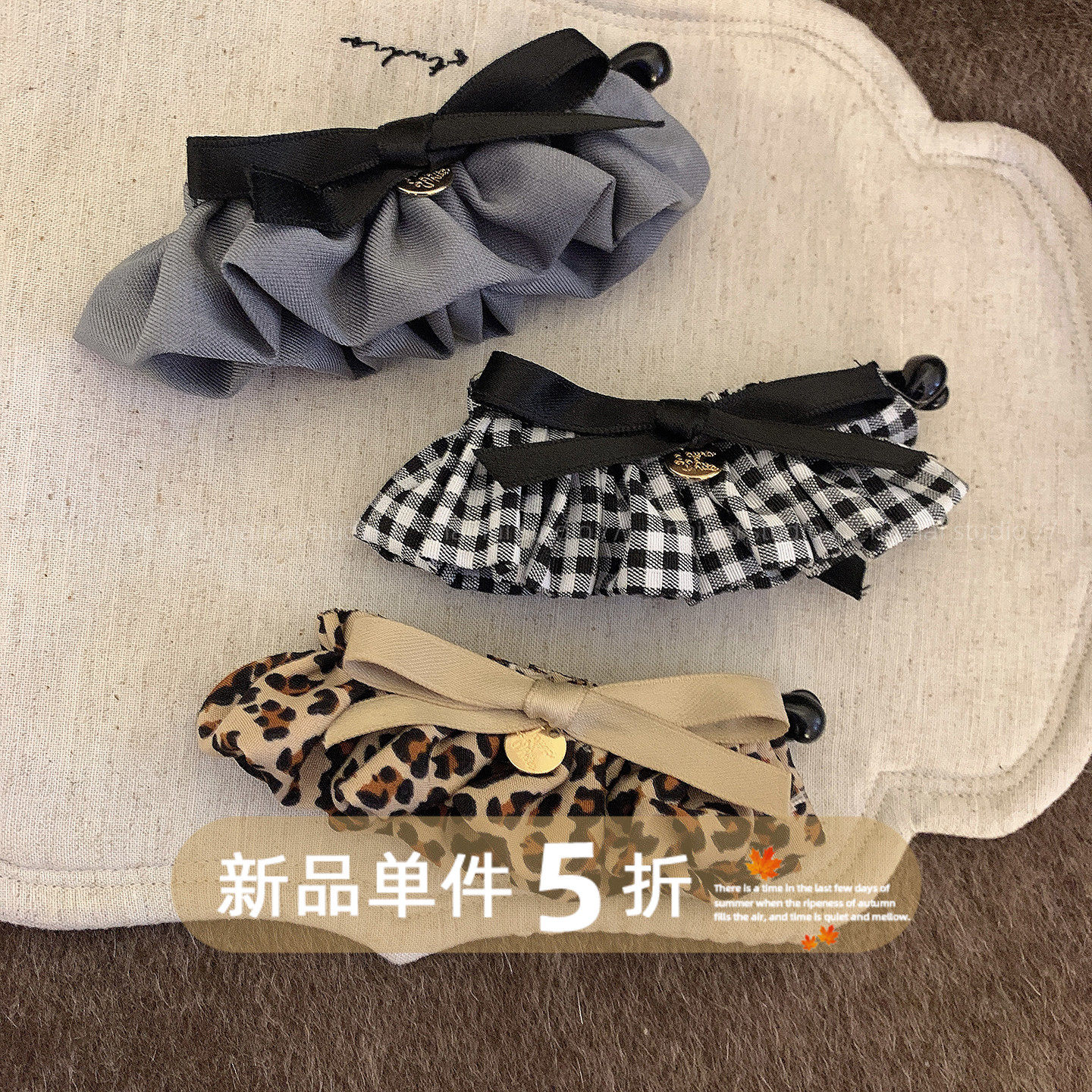 小裙摆竖夹~豹纹格纹蝴蝶结花边香蕉夹高马尾夹盘发发夹发饰头饰,饰品/流行首饰/时尚饰品新,发饰,淘宝优惠券,粉丝福利购,淘宝优惠卷