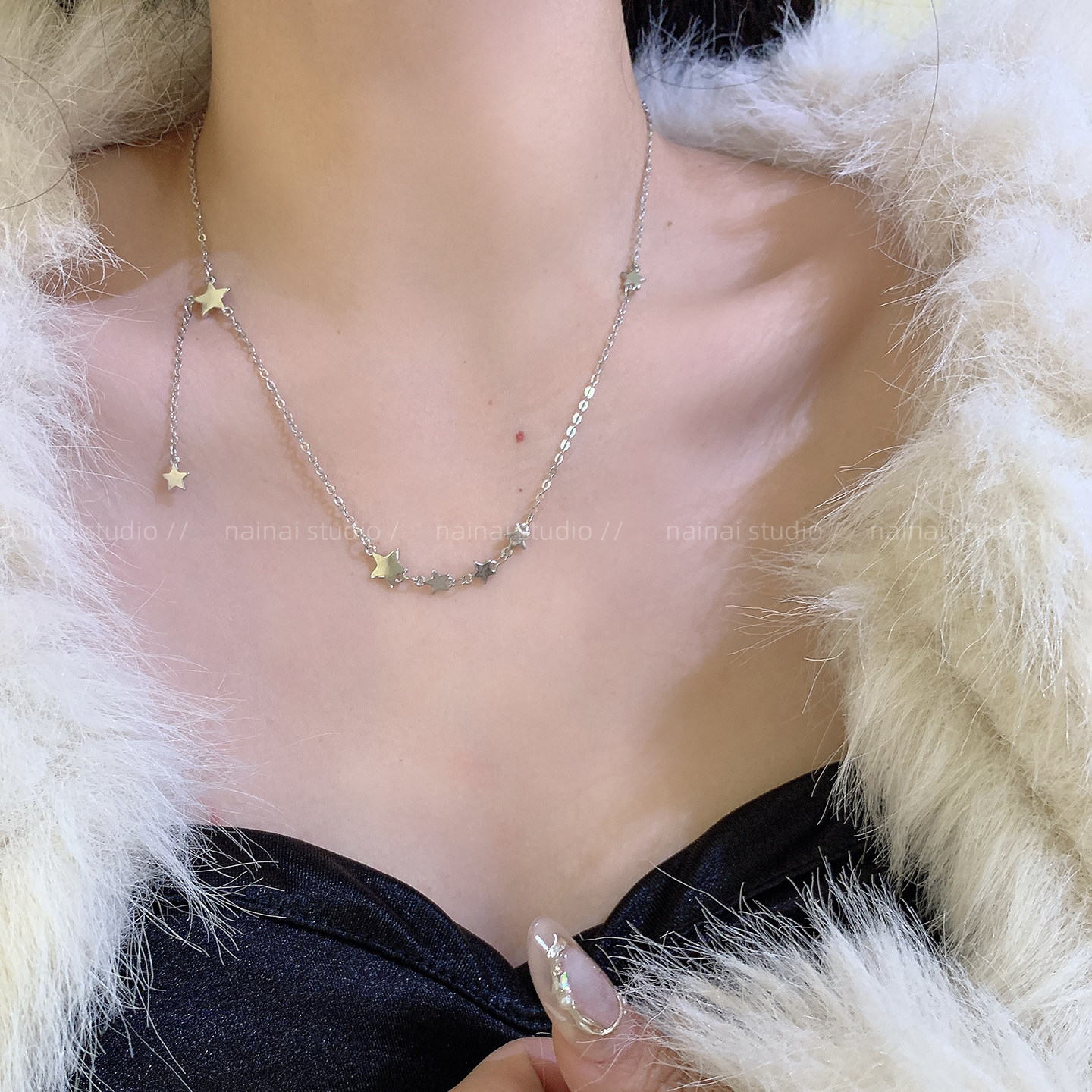 星星项链~气质小众设计高级感ins风韩系锁骨链百搭个性颈链女潮A