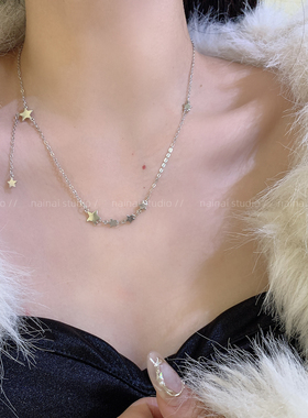 星星项链~气质小众设计高级感ins风韩系锁骨链百搭个性颈链女潮A