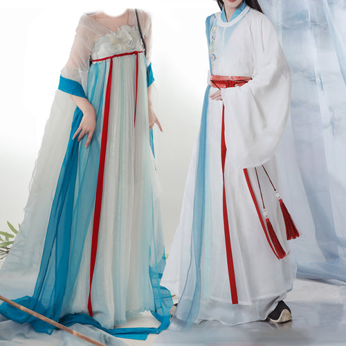 宴山亭汉服仙女风南北朝