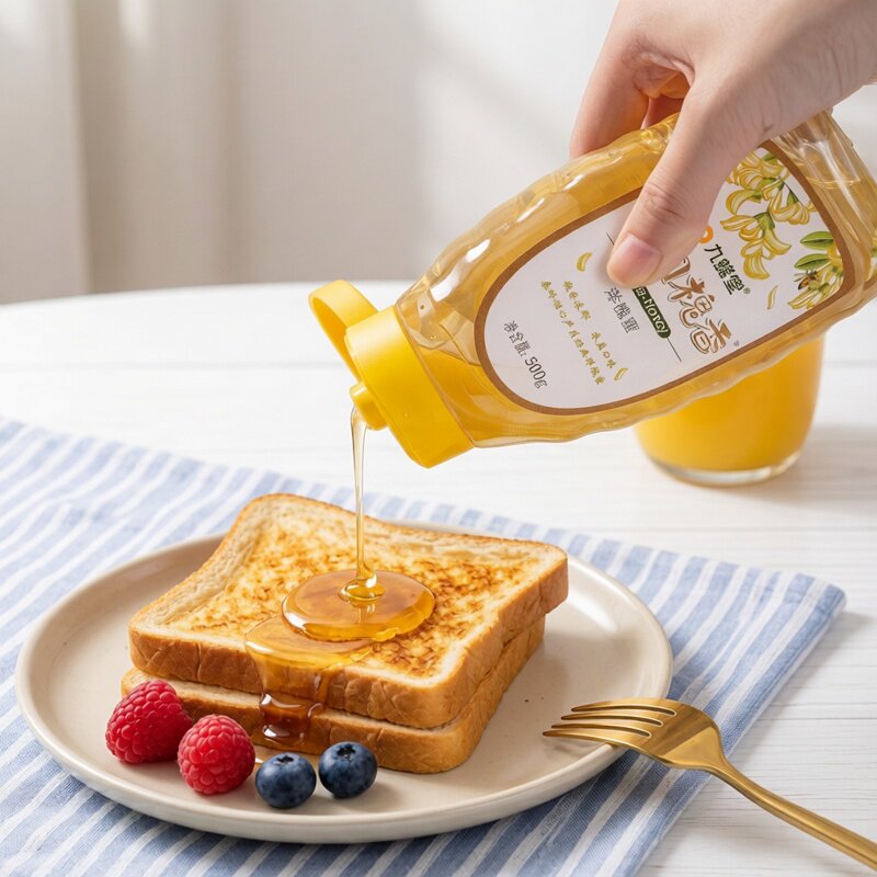 九蜂堂五月槐香洋槐蜜土蜂蜜纯正天然野生农家正品官方旗舰店成熟