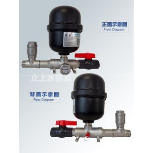 Ram 官方正品 2026款 不锈钢水锤泵套件Hydraulic 水锤泵中国 Pump