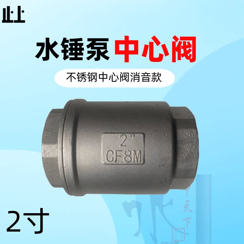 2寸自制小型水锤泵配件中心阀止回阀单向阀hydraulic rampump