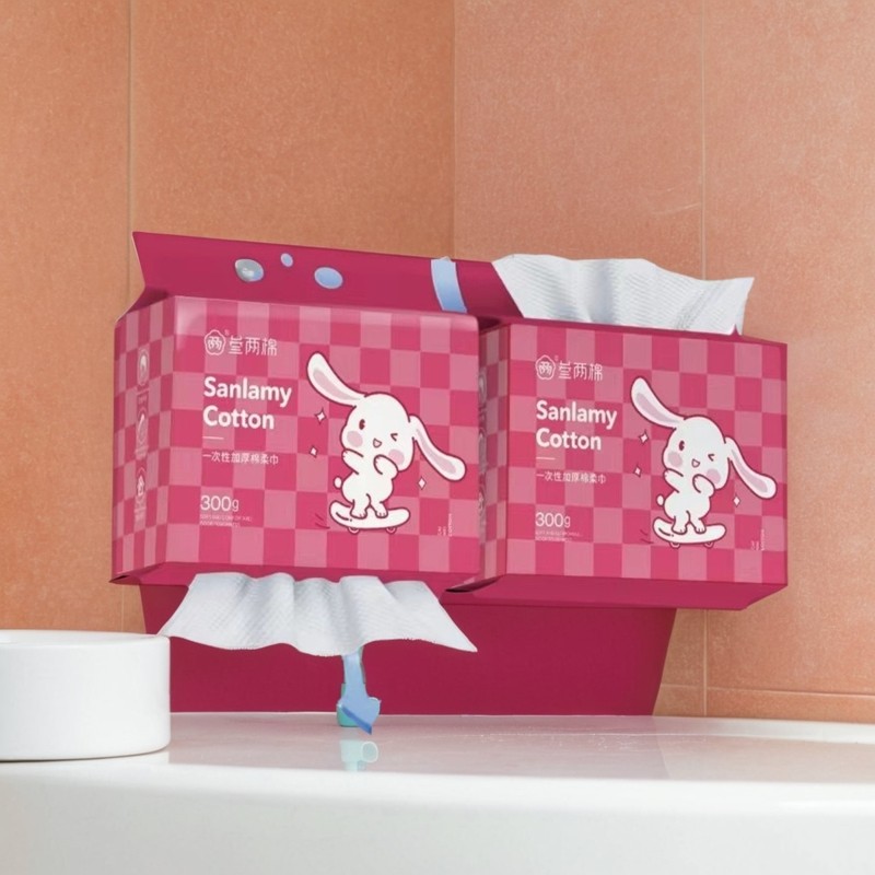 300克悬挂抽巾洗脸巾一次性毛巾棉柔巾擦脸巾美容院卸妆棉,居家布艺,一次性洗脸巾/压缩毛巾,淘宝优惠券,粉丝福利购,淘宝优惠卷