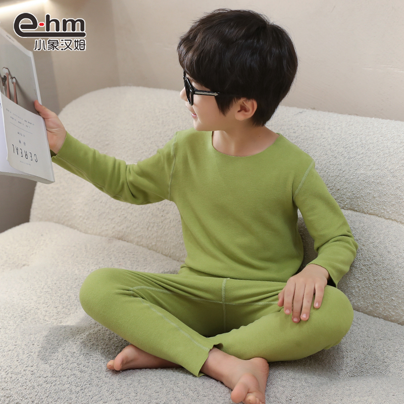 儿童德绒秋衣小象汉姆