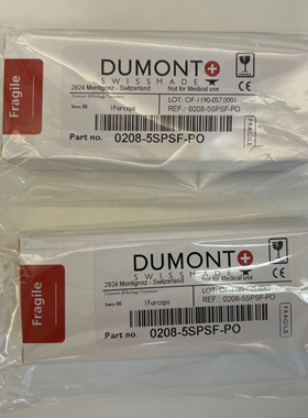 杜蒙DUMONT实验室镊子0208-5SPSF-PO0.025*0.005*110mm