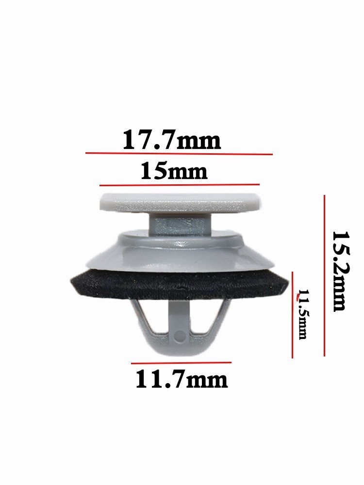 马自达CX5下裙边卡扣CX7车门下护板防擦条轮眉装饰板卡子胶扣配件