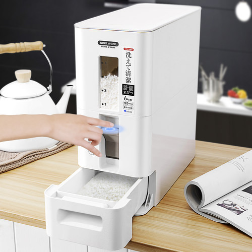 日本ASVEL家用防虫防潮密封米桶