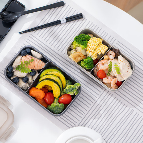 日本asvel微波炉加热便当饭盒