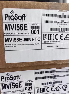MVI56E-MNETC  Modbus TCP/IP 客户端增强通讯模块 MVI56EMNETC