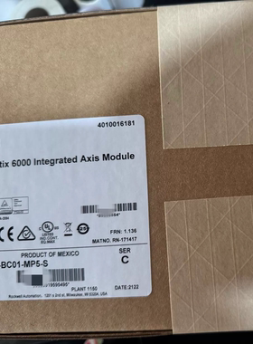 2094-BC01-MP5-S 集成轴模块 400/460V 6kW 2094BC01MP5S 全新