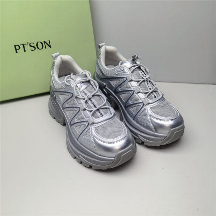 PT'SON/百田森商场正品撤柜春季厚底轻便透气型女款老爹鞋