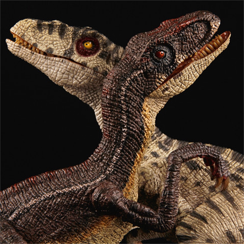 侏罗纪玩具REBORPVC迅猛龙恐龙