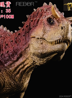 REBOR侏罗纪恐龙 食肉牛龙牛暴龙绯红成人大孩子模型玩具热卖现货