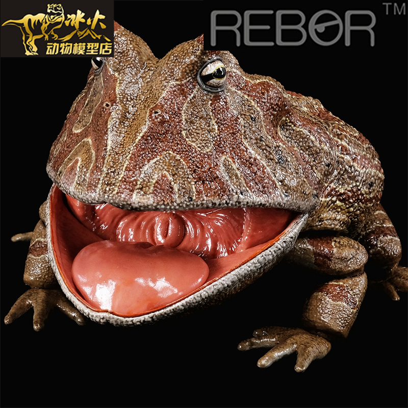 REBOR侏罗纪恐龙25/超可动魔鬼蛙超可动恶魔角蛙成人模型玩具现货