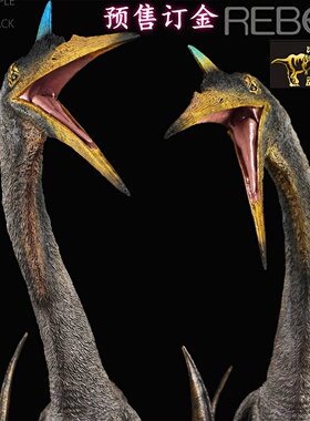 REBOR侏罗纪恐龙风神翼龙兄弟/夫妻套装成人孩子收藏模型玩具接单
