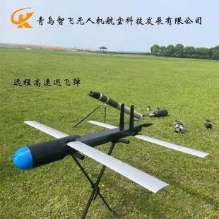 大载重1.8米高速巡飞弹无人机自动识别自动跟踪弹簧刀无人机集群