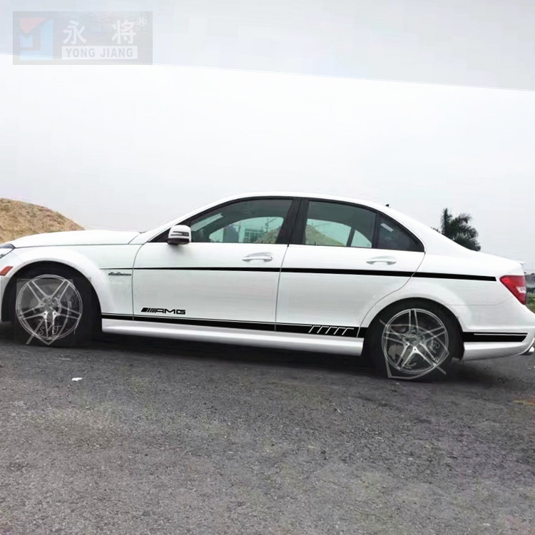 老款C63车贴C180/C2级AMG