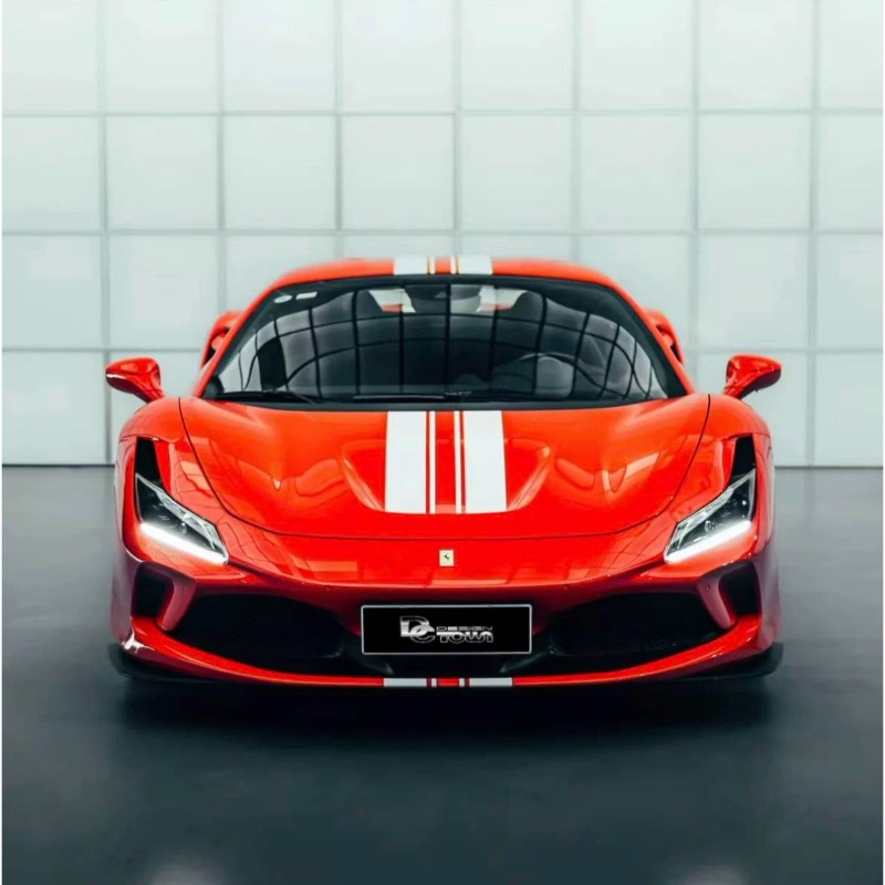 法拉利F8车贴拉花4汽车改