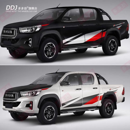 海拉克斯Hilux车贴拉花