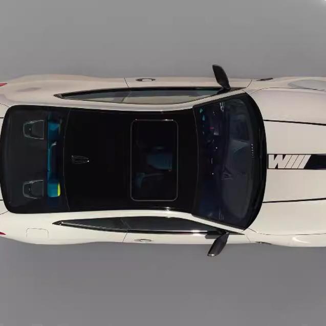 新宝马M4 CSL机盖车贴拉花G82 4系M5 M3原厂个性改装贴纸车头盖贴