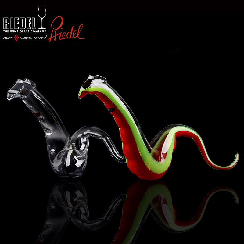 奥地利进口Riedel力多水晶玻璃醒酒器龙型酒壶酒红酒醒酒器家用