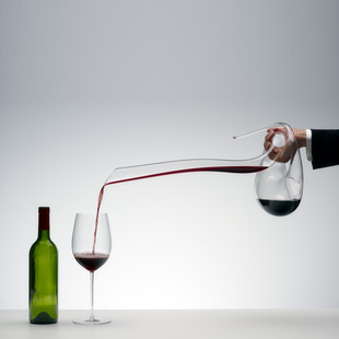 奥地利进口力多RIEDEL礼铎水晶红酒杯分酒器盛酒器蛇形醒酒器1950