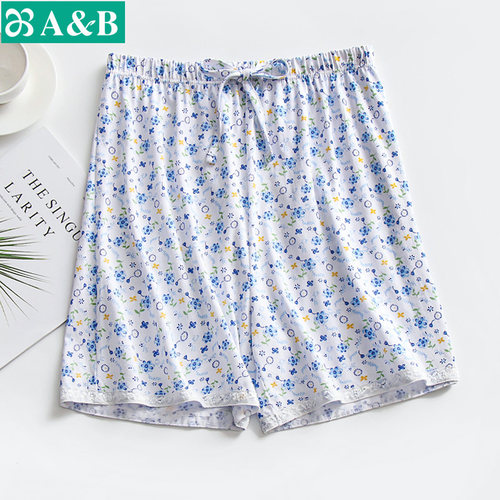 AB内衣女春夏薄款短裤蕾丝纯棉