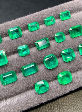 天然祖母绿裸石 VVG微油 艳绿色沃顿绿 赞比亚新中式大气定制 40