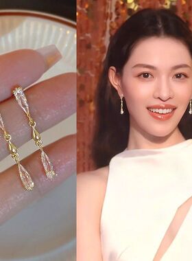 轻奢小众流苏蚊香盘耳夹无耳洞女士新款巨好看耳环适合夏天的耳饰